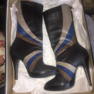 Vintage Platform Luichiny Boots Size 5